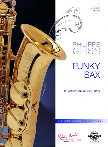 Funky Sax Pour Quartet SATB