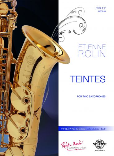 Teintes Pour Deux Saxophones Alto (ROLIN ETIENNE)