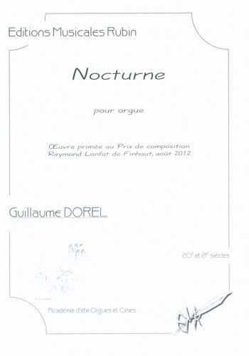Nocturne Pour Orgue (DOREL GUILLAUME)