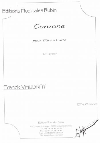 Canzone Pour Flte Et Alto (VAUDRAY FRANCK)