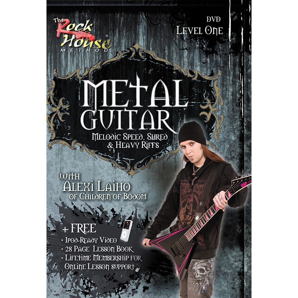 Dvd Laiho Alexi Metal Guitar Level 1