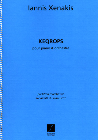 Keqrops Piano Et Orchestre Partition