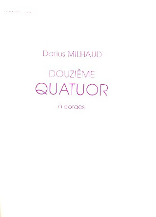 Quatuor Op. 252 N 12 2 Violons Alto Et Vlc Materiel
