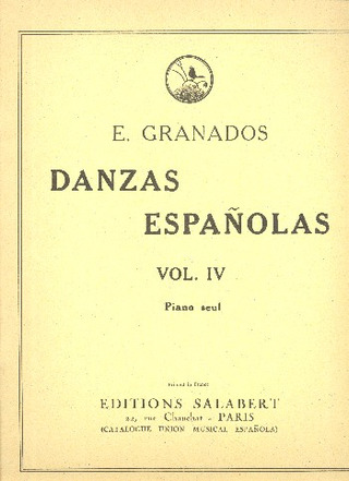 Danzas Espanolas Vol.4 Piano