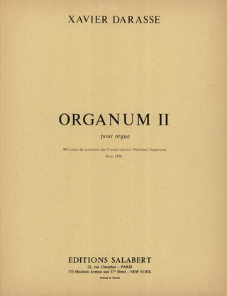 Organum II Orgue