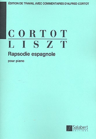 Rapsodie Espagnole, Pour Piano (Cortot)