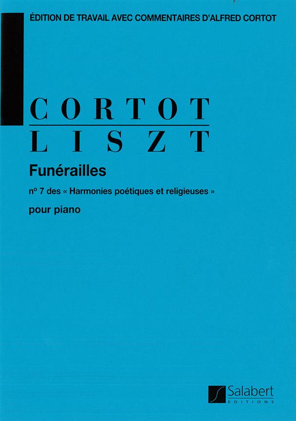 Funerailles N. 7 Des Harmonies Poetiques Et Religieuses, Pour Piano