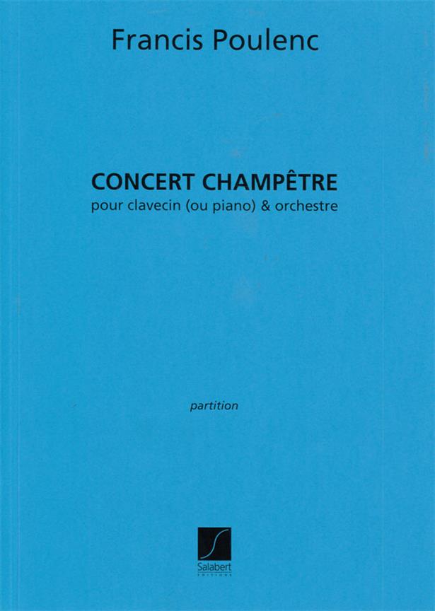 Concert Champetre Partition Clavecin Ou Piano Et Orch