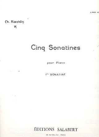 Sonatine 1 Piano