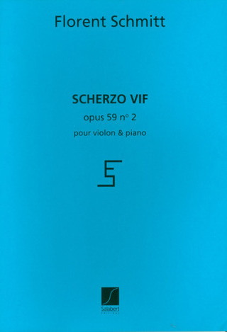Scherzo Vif, Op. 59 Pour Violon And Piano