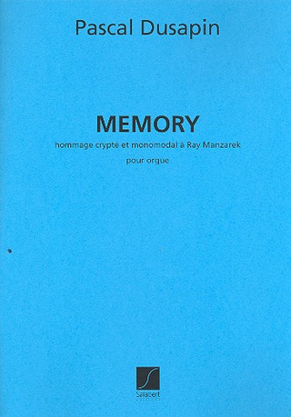 Memory (DUSAPIN PASCAL)