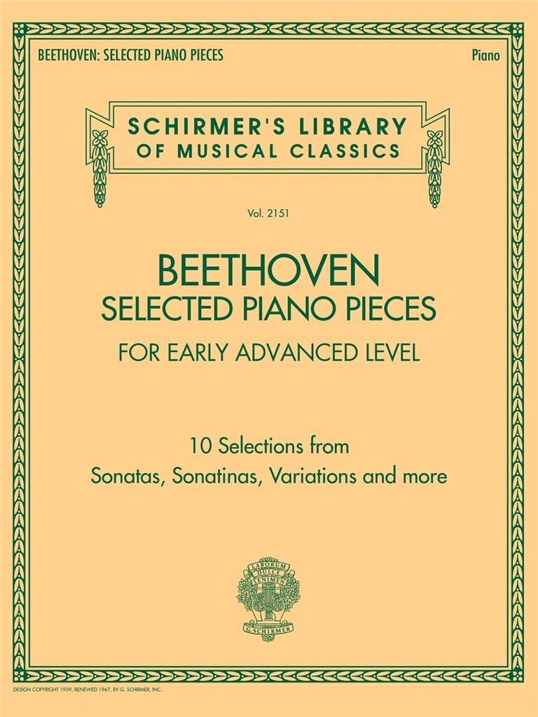 Selected Piano Pieces: Early Advanced