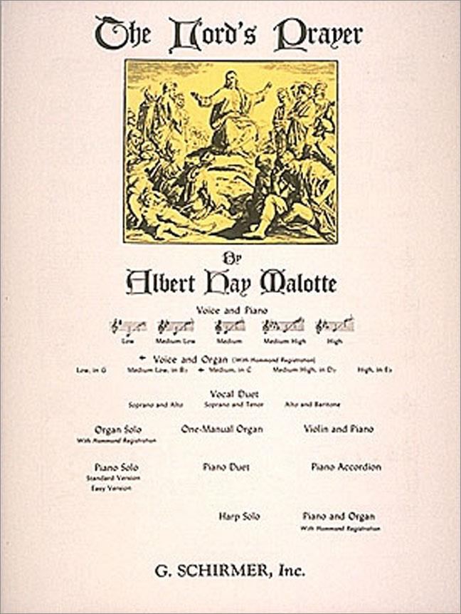 Lord's Prayer (MALOTTE ALBERT HAY)