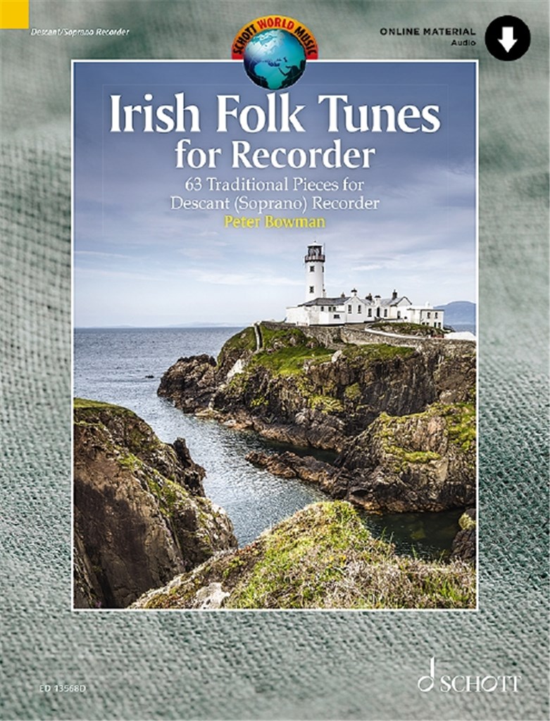 Irish Folk Tunes For Descant Recorder (BOWMAN PETER)