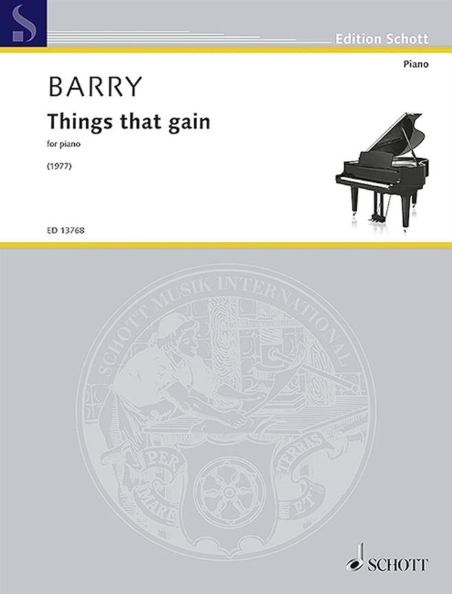Things That Gain (BARRY GERALD)
