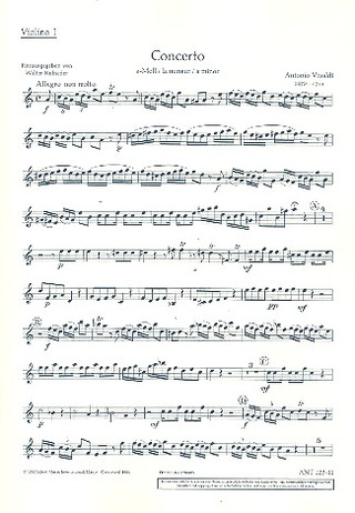 Concerto A Minor Rv 461/Pv 42