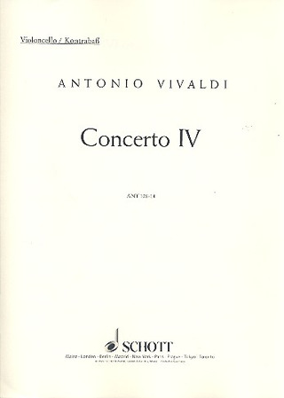 Concerto #4 G Major Op. 10/4 Rv 435/Pv 104 (VIVALDI ANTONIO)