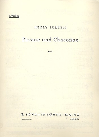 Pavane And Chaconne
