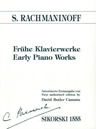 Early Piano Works (RACHMANINOV SERGEI)