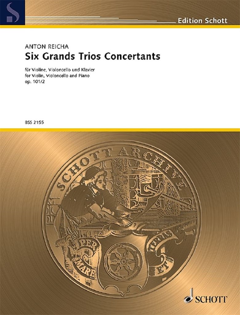 Grands Trios Conc.Opus 101/2 (Fk) (REICHA ANTON)