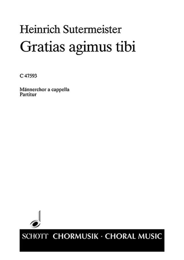 Gratias Agimus Tibi