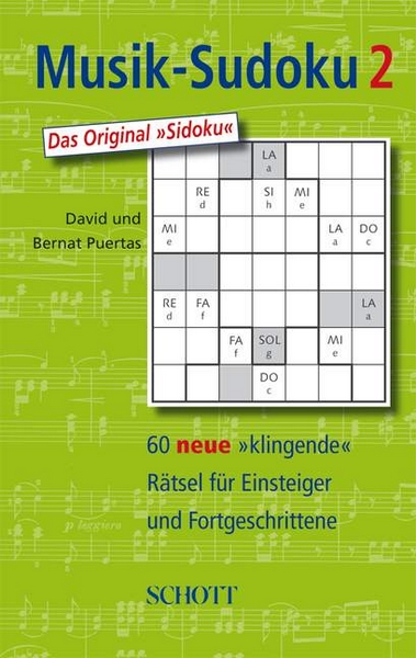 Musik-Sudoku Band 2 (PUERTAS BERNAT / PUERTAS DAVID)