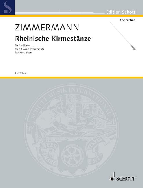 Rheinische Kirmestänze (ZIMMERMANN BERND ALOIS)