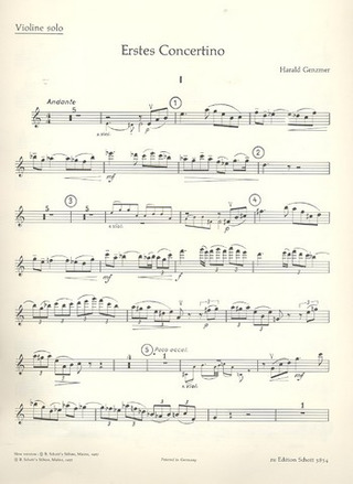 First Concertino
