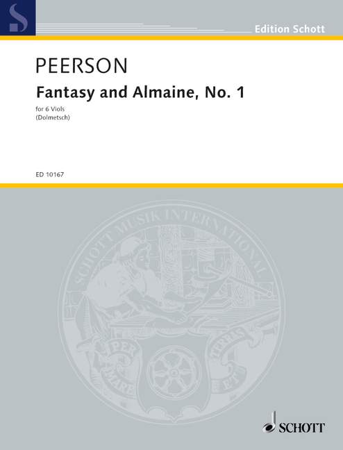 Fantasy And Almaine (PEERSON MARTIN)