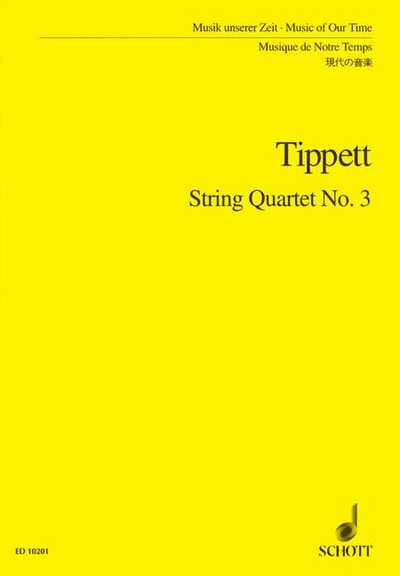 String Quartet #3 (TIPPETT MICHAEL SIR)