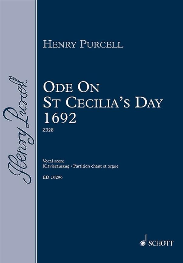Ode For St. Cecilia's Day 1692 (PURCELL HENRY)
