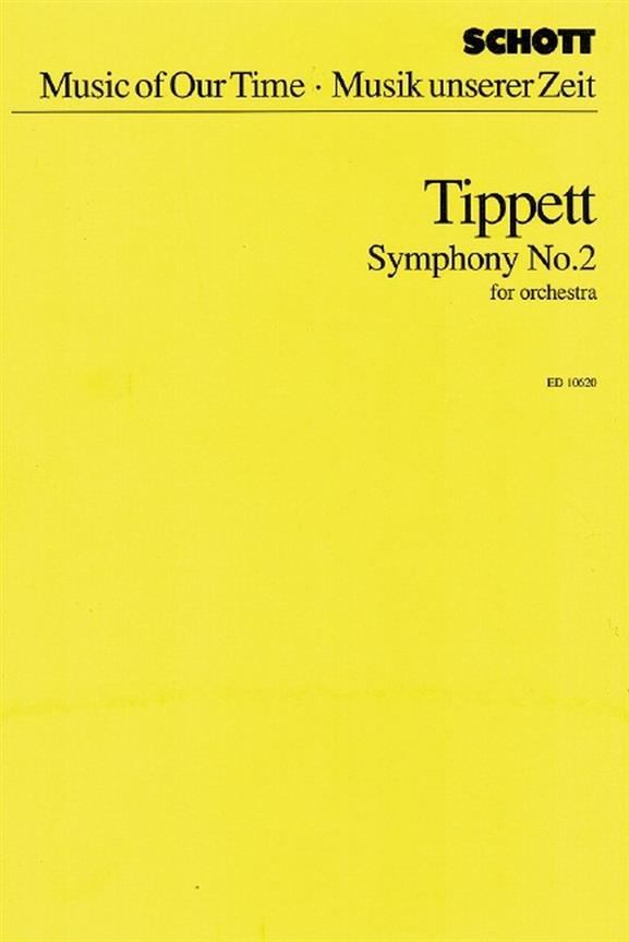 Symphony #2 (TIPPETT MICHAEL SIR)