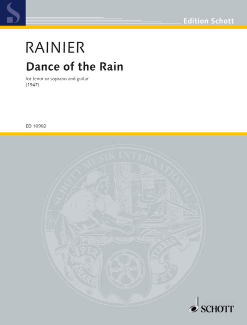 Dance Of The Rain (RAINIER PRIAULX)