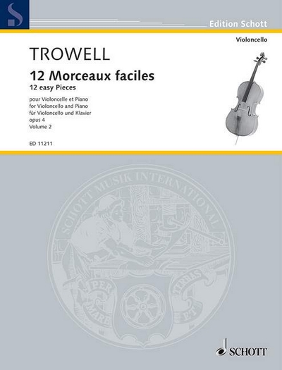 12 Morceaux Faciles Op. 4 Band 2 (TROWELL ARNOLD)
