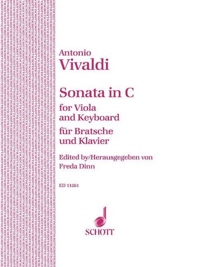 Sonata C Major Op. 8/1 Rv 54 (VIVALDI ANTONIO)