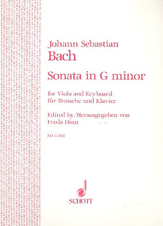 Sonata In G Minor Bwv 1020
