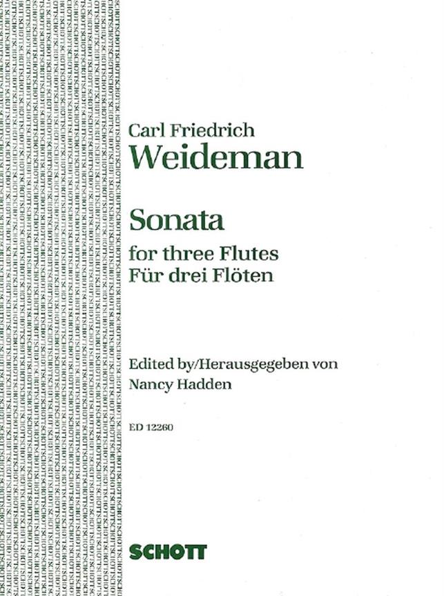 Sonata Op. 3/6 (WEIDEMANN CARL FRIEDRICH)