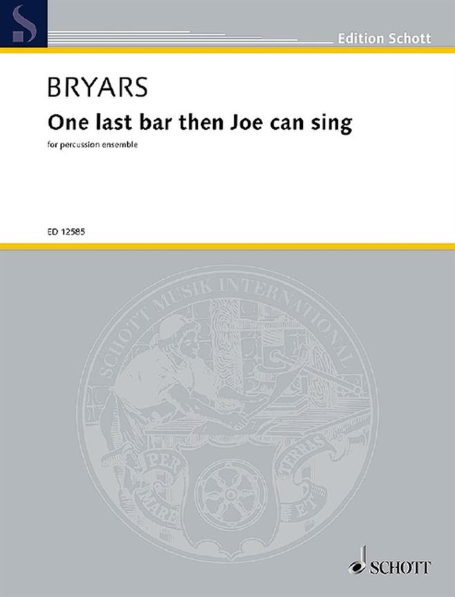 One Last Bar Then Joe Can Sing
