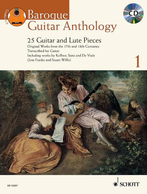 Baroque Guitar Anthology Vol.1 (FRANKE JENS / WILLIS STUART)