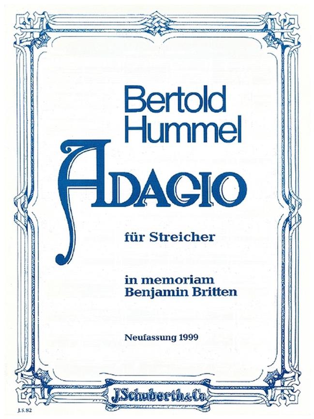 Adagio For Strings Op. 62A