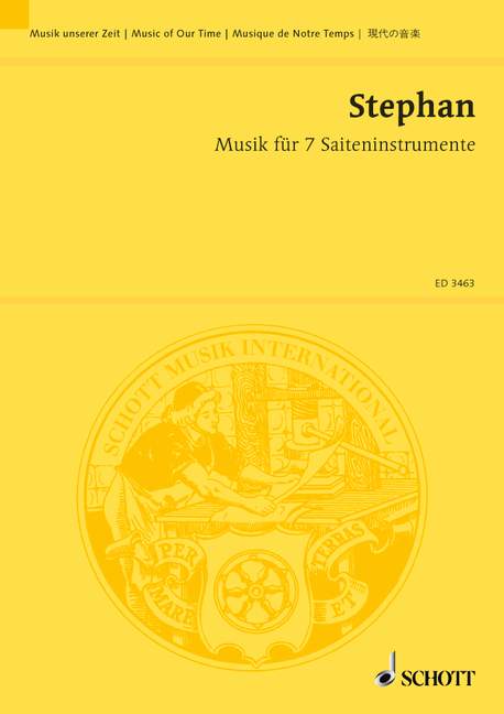 Musik Für Sieben Saiteninstrumente (STEPHAN RUDI)