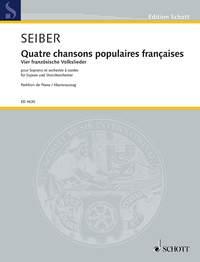 4 Chansons Populaires Françaises