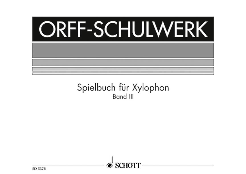 Spielbuch Für Xylophon Vol.3