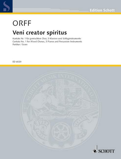 Veni Creator Spiritus (ORFF CARL)