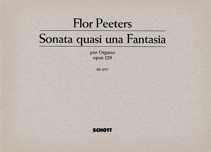 Sonata Quasi Una Fantasia Op. 129