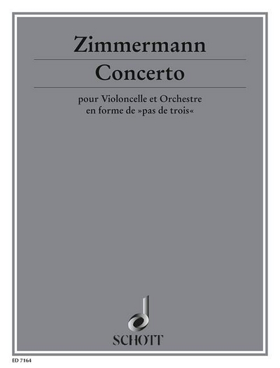 Concerto (ZIMMERMANN BERND ALOIS)