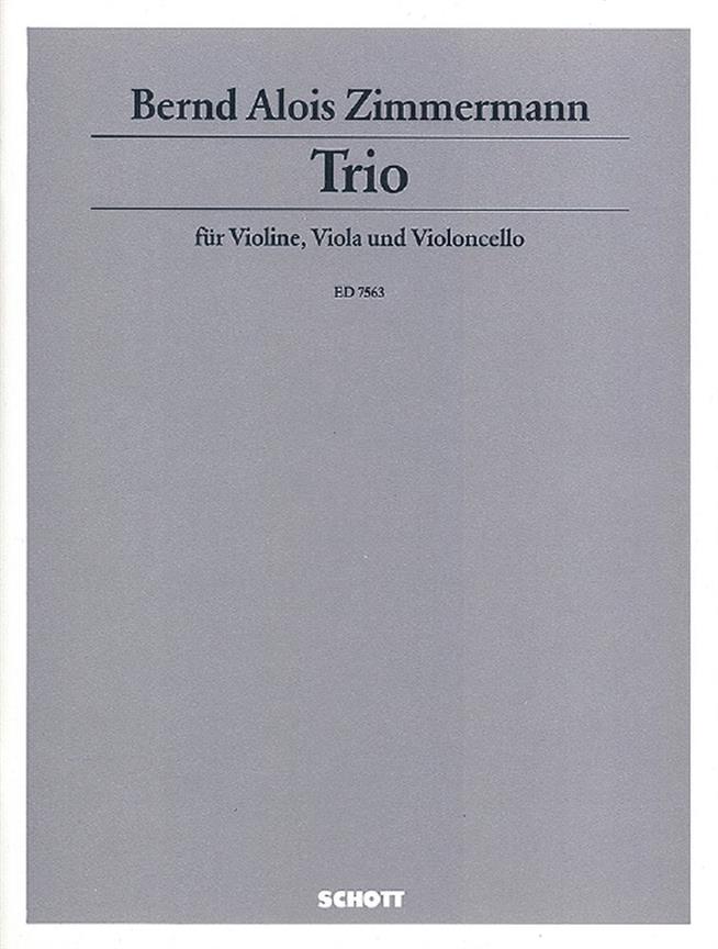 Trio (ZIMMERMANN BERND ALOIS)