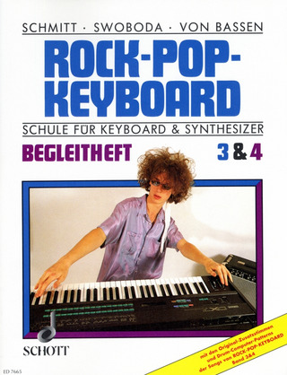 Rock-Pop-Keyboard Beiheft 3 Und 4