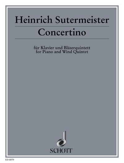 Concertino (SUTERMEISTER HEINRICH)