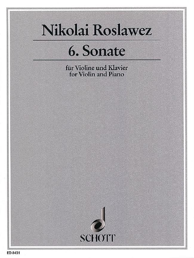 6. Sonata (ROSLAWEZ NIKOLAJ ANDREJEWITSCH)